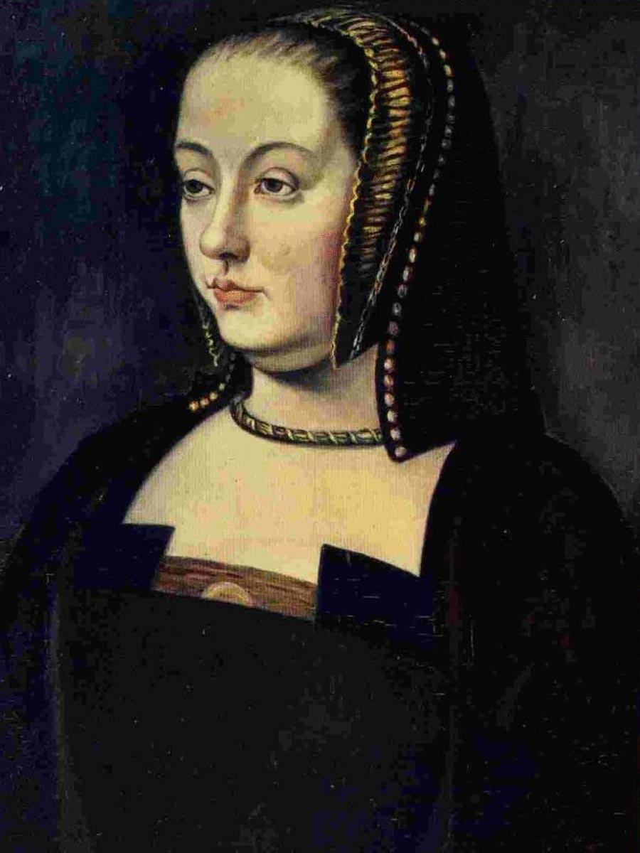 Anne de Bretagne kiest voor zwart als rouwkleur